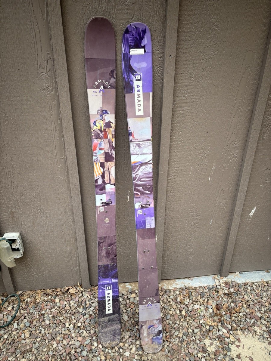 21-22 Armada ARV 84 Used Skis No Bindings 143cm | eBay
