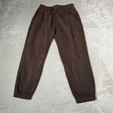 Abercrombie  Fitch Pants Adult Small Brown Soft A F Fleece Sweatpants Joggers