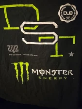 Retro DUB SHOW TOUR 2012 CUSTOM AUTO SHOW MONSTER ENERGY XL T-SHIRT  CLASSIC...