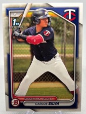 Carlos Silva - 2024 Bowman Prospects  #BP-120 (RC)
