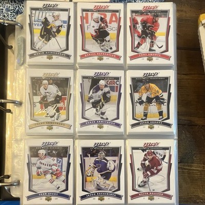 Upper Deck MVP 2007-08. 140 NHL Hockey card set. 