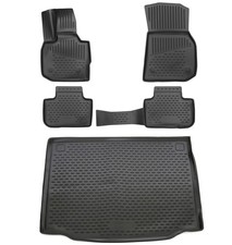 Gummi Kofferraumwanne Fußmatten Set für BMW X3 G01 ab 2017- Laderaumwanne Matten
