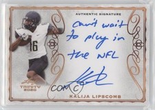 2020 Leaf Trinity Signatures Bronze Foil Kalija Lipscomb #A-KL1 Auto 3c2