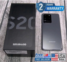 NEW SEALED Samsung Galaxy S20 Ultra 5G SM-G988U1 128GB Factory Unlocked
