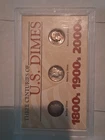 U.S. dime lot 5 Silver and two clad