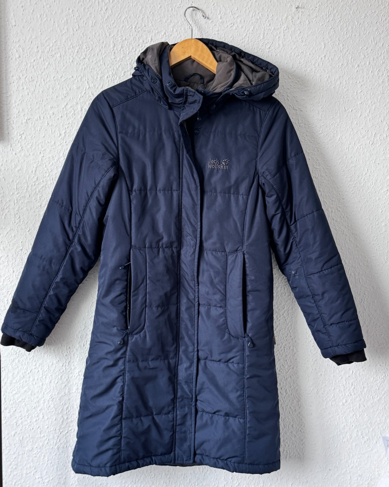Jack Wolfskin Women’s STORMLOCK Active Insulated Winter Parka - Navy Blue image 3