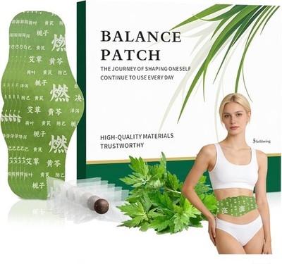 Hanpo Japanese Herbal patch Pad Balance Patch,Health Patch,Waist and abdomen bru
