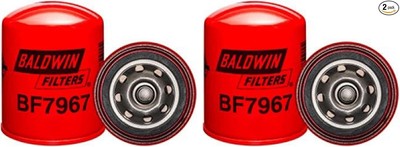 Heavy Duty Fuel Filter, Red (Pack of 2)