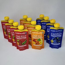 Designer Wellness Energy Smoothie Variety Fruit Flavors (12 Pack) Exp 05/2026