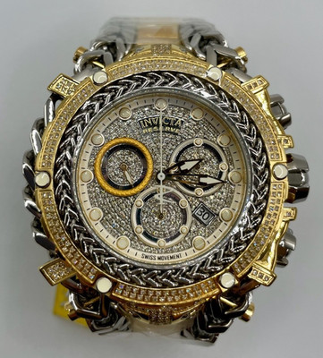 Invicta Reserve Gladiator 2.92 Carat Diamond Swiss Ronda Z60  Men's Watch 35059