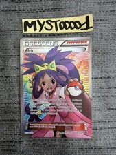 Carte Pokémon Iris 101/101 Full Art Noir & Blanc Explosion Plasma Français Occas