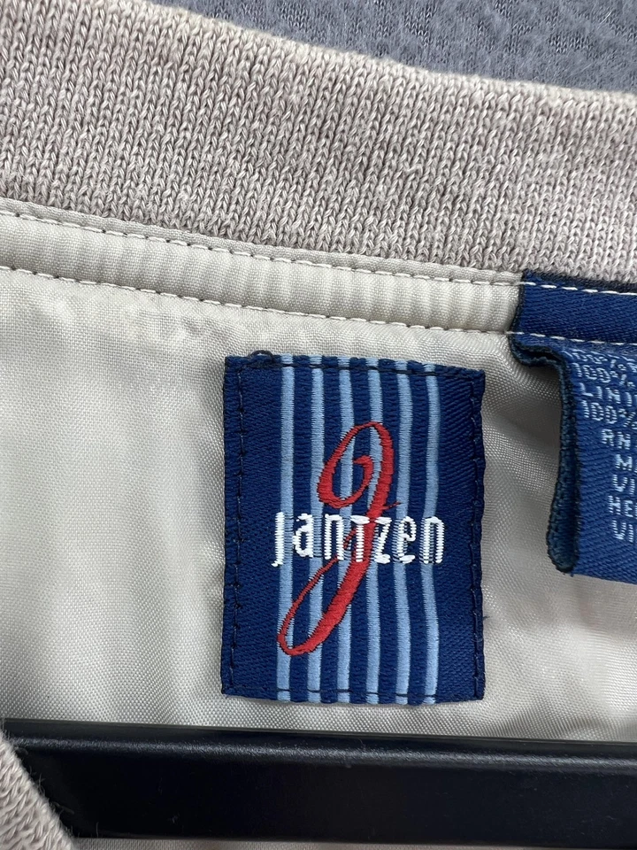 Jantzen Pullover Vest Mens XL Checkered Sleeveless V Neck Pockets Classic - Image 4 of 4