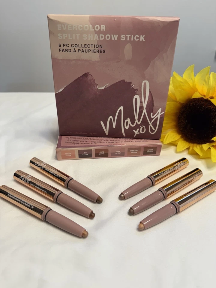 Mally Evercolor Split Shadow Sticks 6pc Set NIB - Image 2 of 4