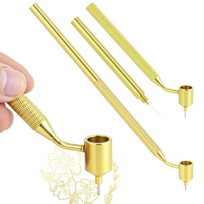 2x Car Touch Up Paint Pen 0.5mm Vehicle Detailing Fine Line Painting Writer Tool