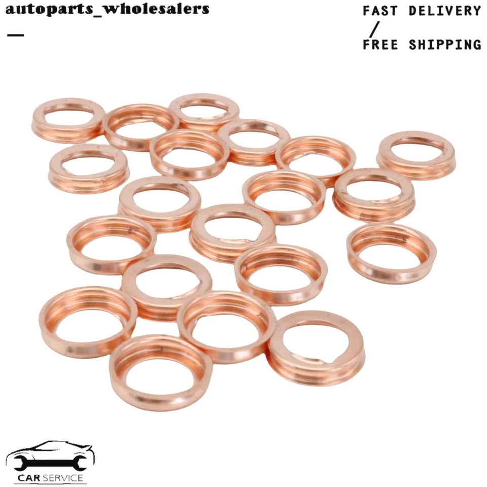 Ajuste Nissan Infiniti 20 X plugue de drenagem de óleo de metal junta de arruela de esmagamento 11026-JA00A - Imagem 2 de 4