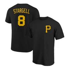 Willie Stargell T-Shirt Pittsburgh Pirates Player Name & Number Soft Jersey Tee