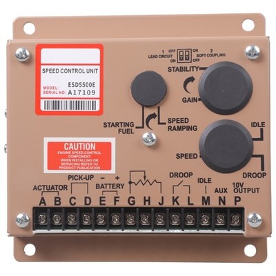 Efficient Engine Speed Regulator Adjustment Module for Power Generation ESD5500E