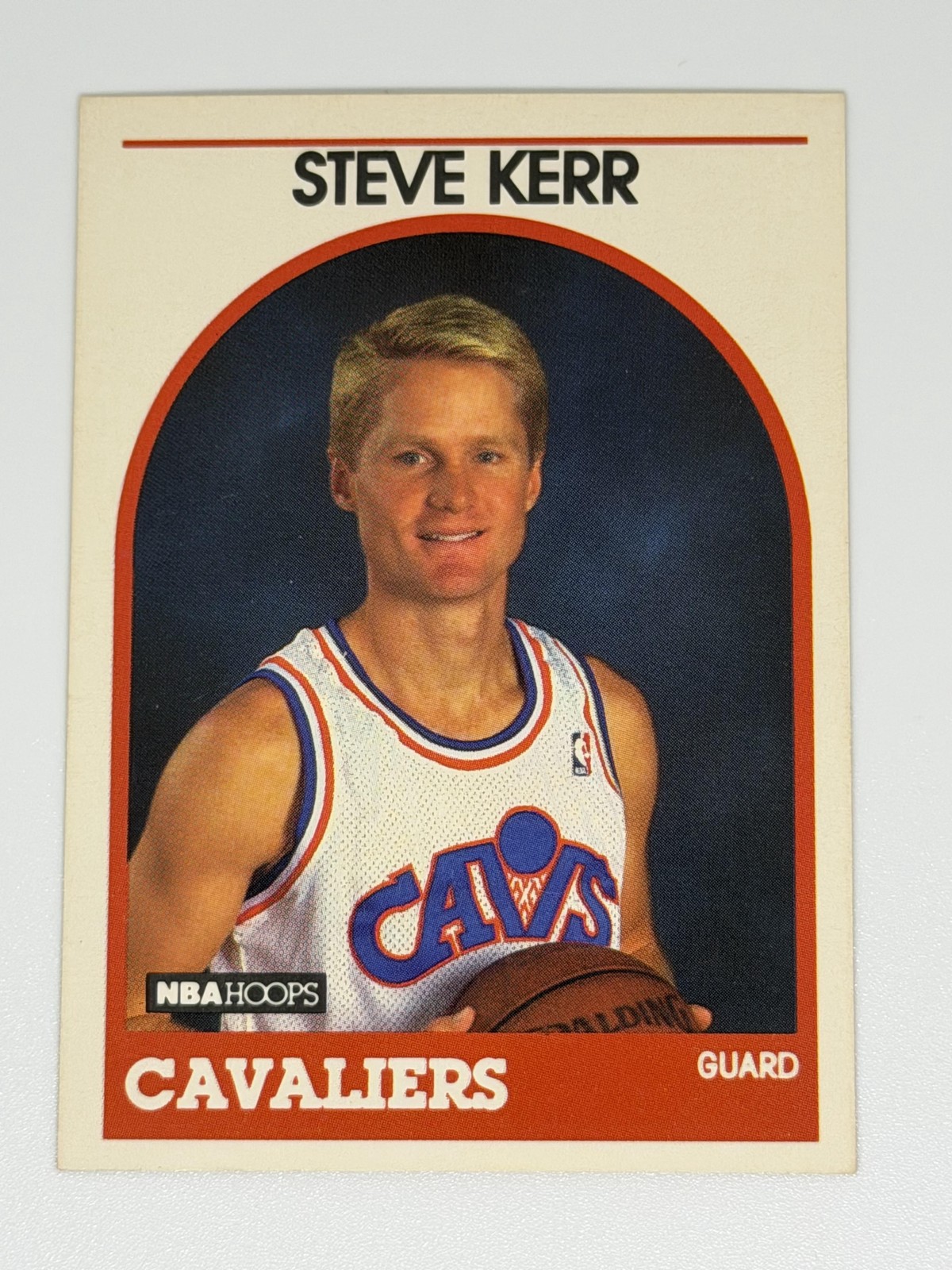 Steve Kerr 1989-90 Hoops #351 Rookie Cleveland Cavaliers