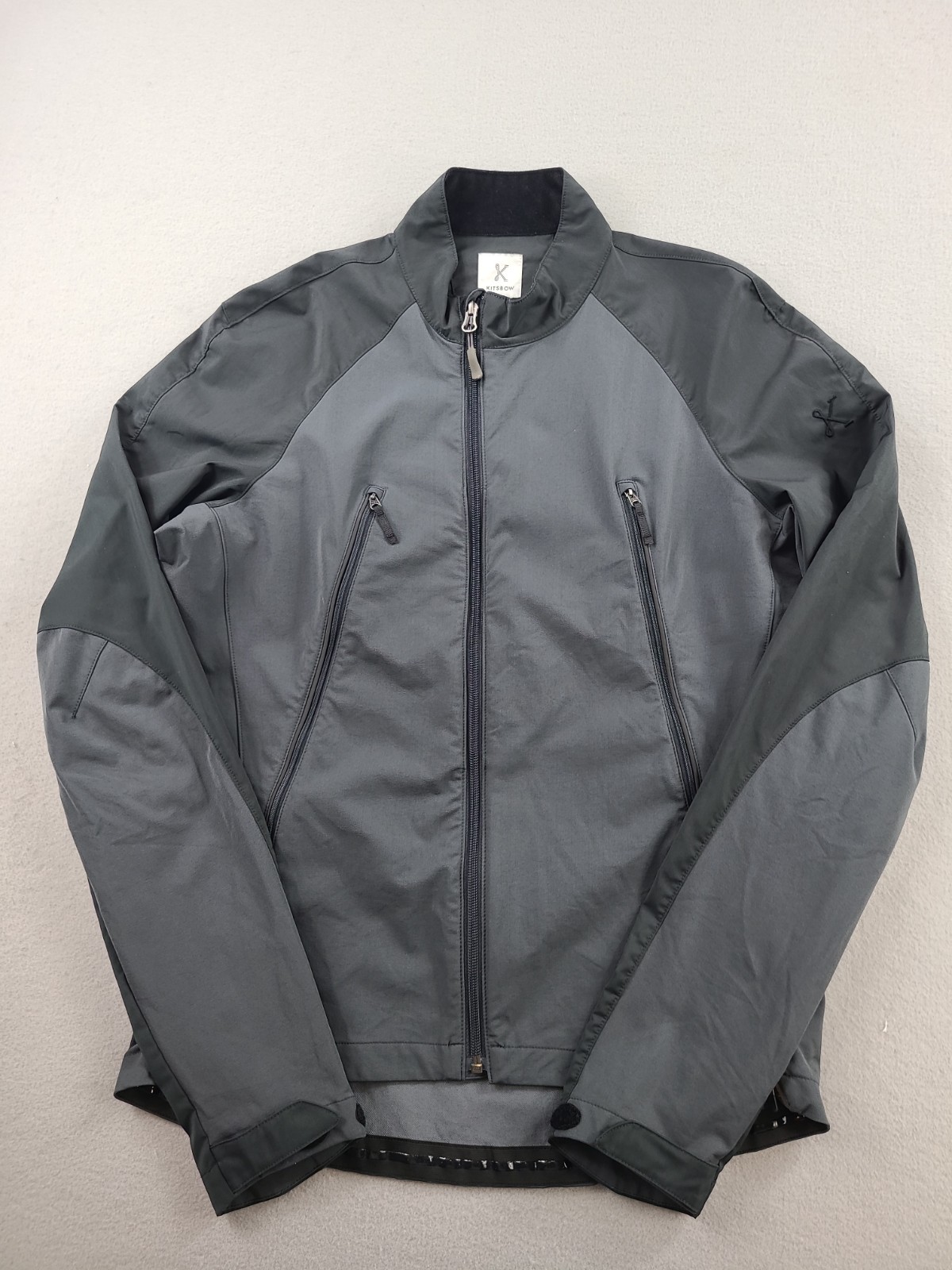 Kitsbow Softshell Jacket Mens Medium Gray Perform… - image 1
