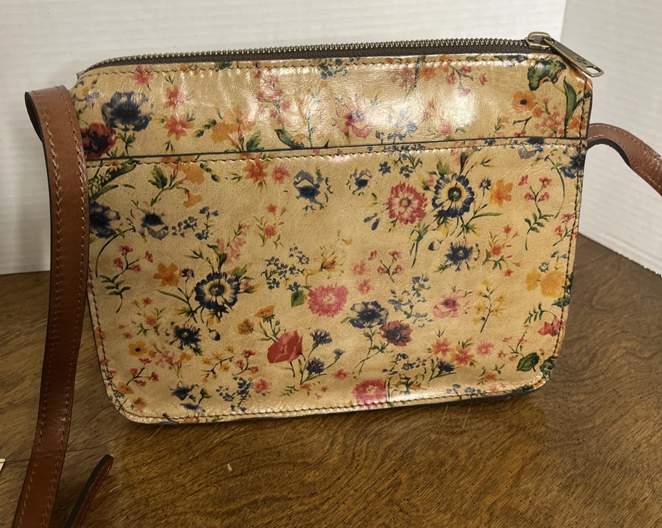 Patricia Nash Prarie Colección Rosa Vallata Bandolera Bolso Cartera Nuevo con Etiquetas Foto 2 de 4