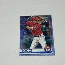 Carlos Tocci TEX Rangers 2019 Topps S2 RC #'d 46/50 #649