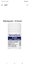 6 Pk Of 6 Tablets Flea Tick Medication Medicine Pills for Dogs Cats Bundle Lot