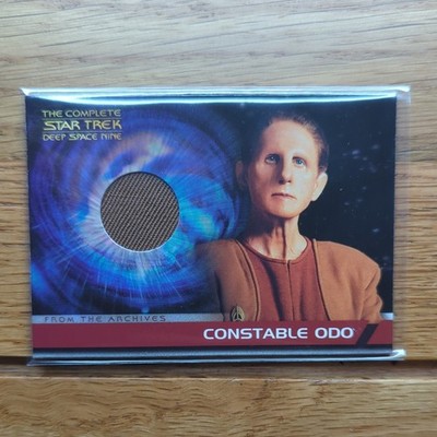 Star Trek DS9 komplette Deep Space Nine Kostümkarte CC5 Constable Odo