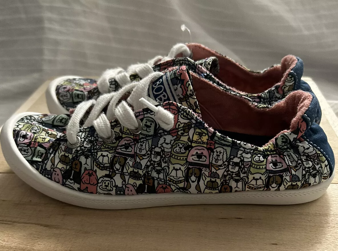Skechers BOBS Beach Bingo Aloha Doodle Women s Shoes Multicolor