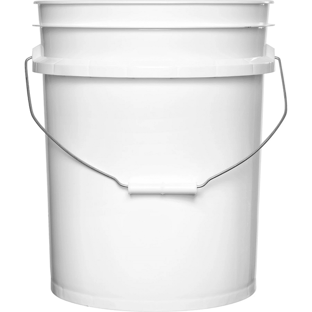 LOT OF 3 5 Gallon Food Grade HDPE Plastic Buckets w FlexSpout Pour