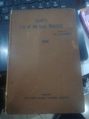 POETRY OF SIR WALTER SCOTT LAY OF THE LAST MINSTREL INTRO ALEXANDER 1902 HC VG - 第 1/7 張圖片