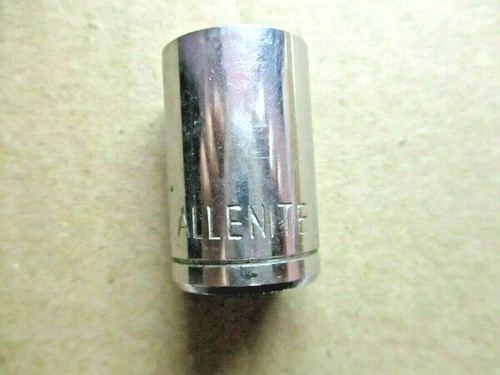 Allenite Japan 11/16" Inch SAE 12 Pt Point 1/2" Drive Socket Chrome Vintage - Picture 1 of 5