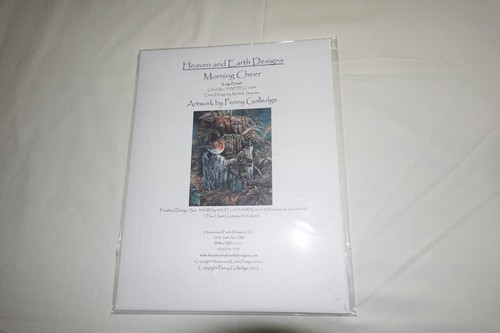 HEAVEN AND EARTH DESIGNS ORIGINALE KREUZSTICHVORLAGE MORNING CHEER