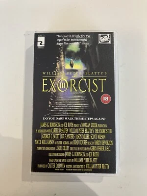 Factory Sealed The Exorcist 3 VHS 1999 Brand New Tape - Image 1 of 4