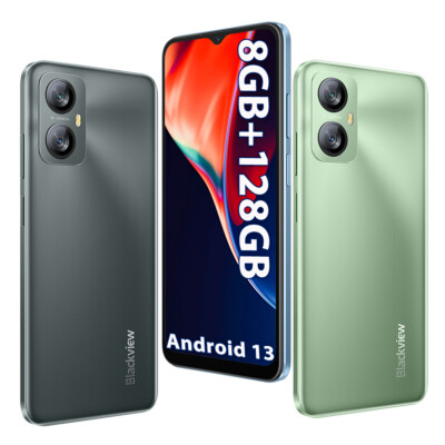 Blackview A52 Pro 4G Smartphone 8GB+128GB Android 13 Handy 6.5 Zoll 5180mAh 90Hz