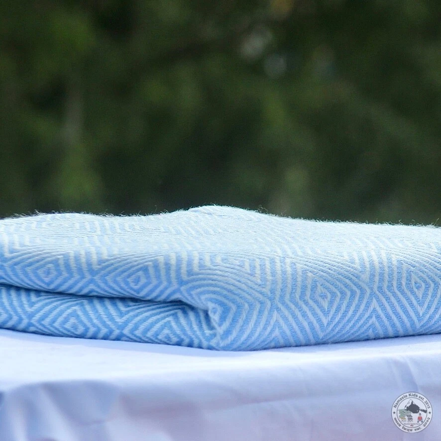 Cashmere Blanket "Gokyo (गोक्यो)" - Handcrafted from Nepal, Throw, Plaid, Quilt - Image 4 of 4