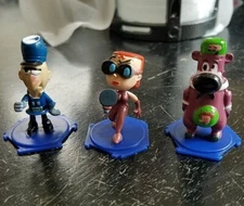 Super Rare Cartoon Network Evil Con Carne 3 Figure Set Collectibles incl Hector