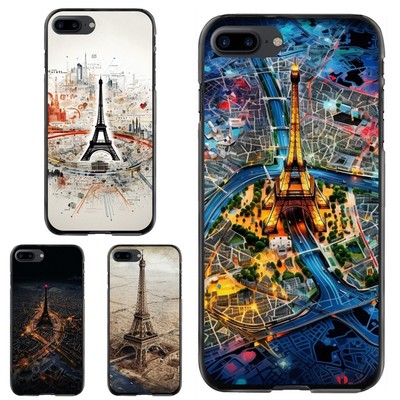 Europe Eiffel Tower map Cover Friendly For iPhone SE4 16E 12 13 14 15 16 Pro Max