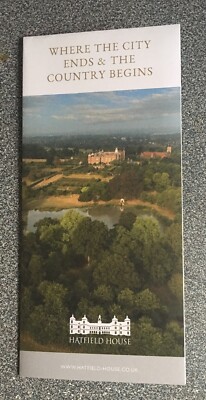 Hatfield House Foldout Map & Promotional Flyer 2019