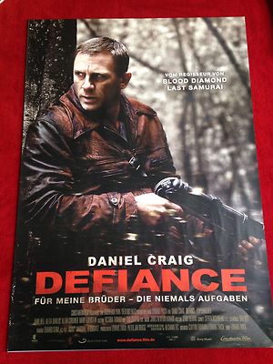 Defiance - Unbeugsam Kinoplakat Poster A1, Daniel Craig, Liev Schreiber,