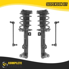 Front Complete Struts & Sway Bar Links for 2010-2014 Mercedes-Benz E350 RWD