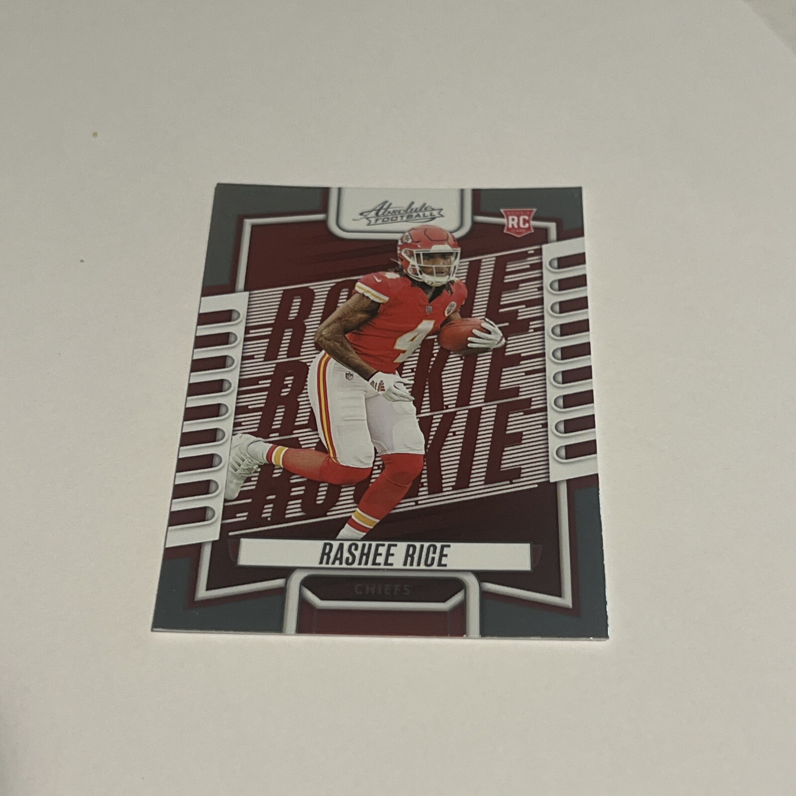 RASHEE RICE #120 2023 PANINI ABSOLUTE CHIEFS RC