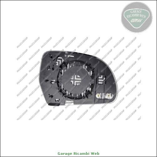 GRWSK0287514-PRS Vetro piastra specchio GRW Sx Sinistro per SKODA OCTAVIA