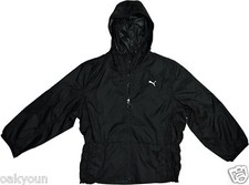 PUMA Sport Lifestyle Wind Protection Kids Hooded Size S 