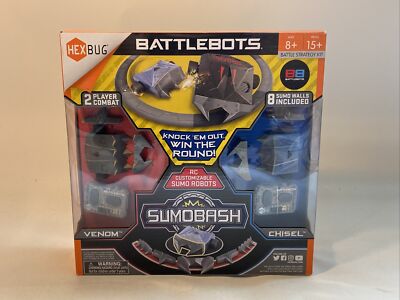 HEXBUG BattleBots SumoBash Robots Remote Control Customizable Robot Venom&Chisel