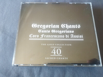 Gregorian Chants Coro Francescano Di Assisi 40 Chants 1997 Fat Box - Doble CD
