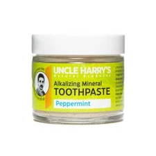 Uncle Harry's All Natural Toothpaste, Breath Freshening, 3 Oz Jar