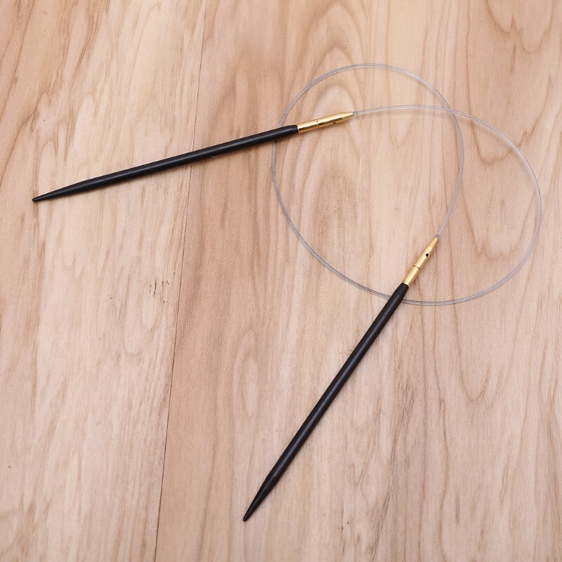 Interchangeable Knitting Needle Cable End Caps Connector Kit DIY