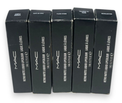 Mac Retro Matte Liquid Lipcolour (5ml/0.17fl.oz) You Pick As Seen In Pics