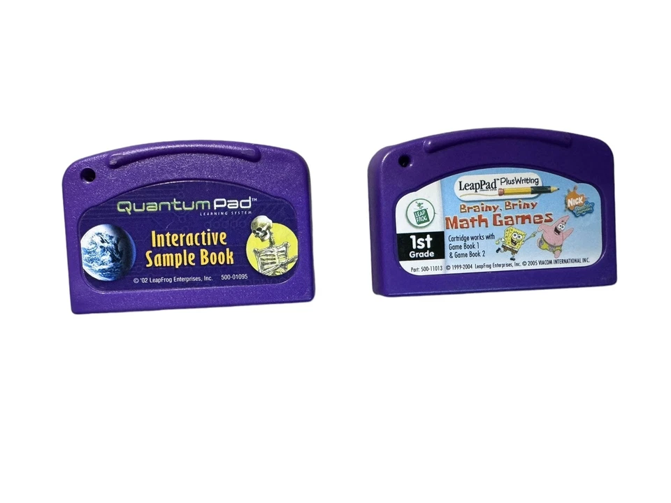 LeapFrog Lot of 11 LeapPad Games PreK-2nd Dora, Shrek, Sponge Bob, Scooby Doo - Image 3 of 4