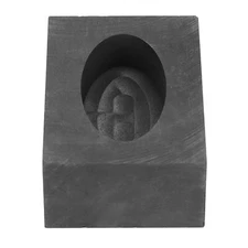 Irregular Graphite Casting Ingot Mold Gold Silver Melting Mould For Jewelry ABE